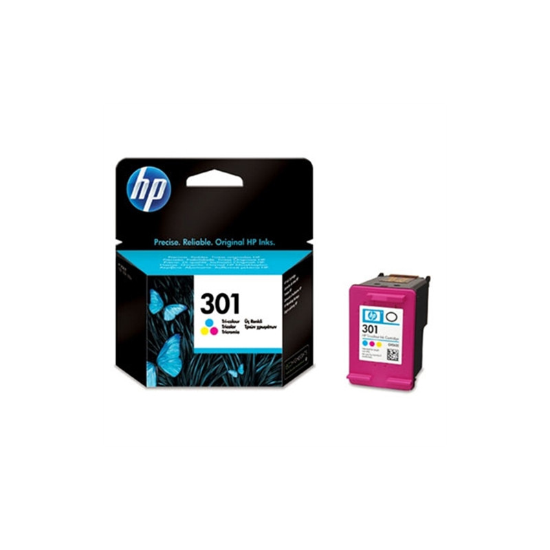 HP 301 original Ink cartridge CH562EE UUS tri-colour standard capacity 3ml 165 pages 1-pack - CH562EE