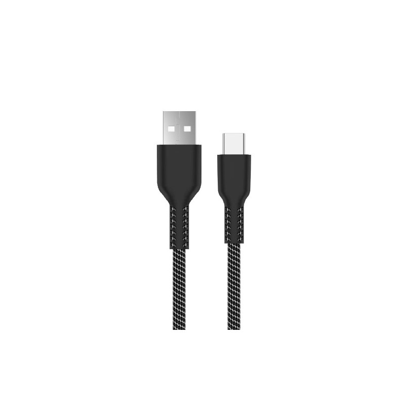 Ewent EC1134 cable USB USB 2.0 1 m USB A USB C Negro, Blanco - EC1134