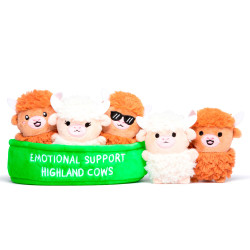 Set peluches Vacas Emotional Support - 810192986156