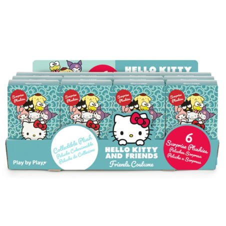 Peluche sorpresa Costume Hello Kitty & Friends 10cm surtido - 8410779410184