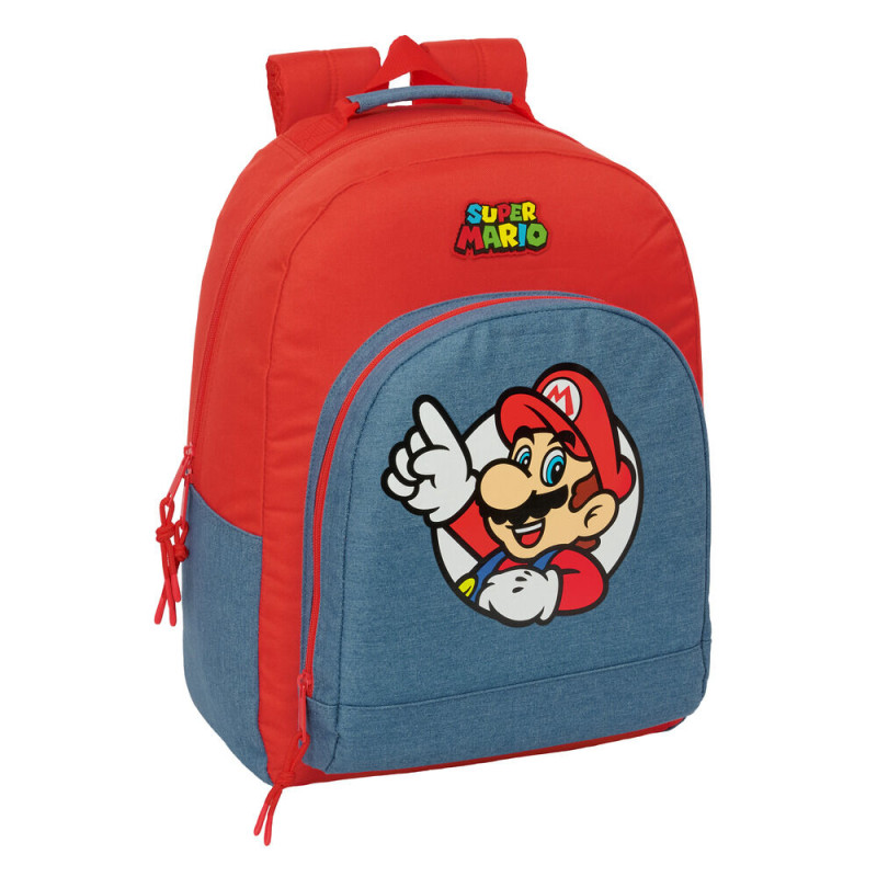 Mochila Super Mario adaptable 42cm - 8412688619948