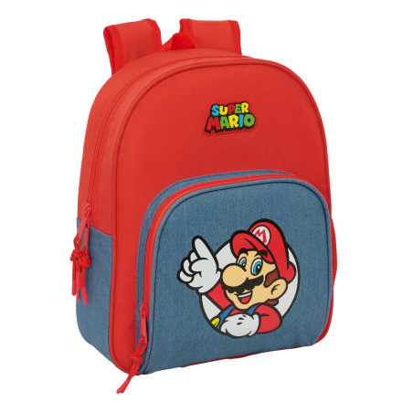 Mochila Super Mario adaptable 34cm - 8412688619955