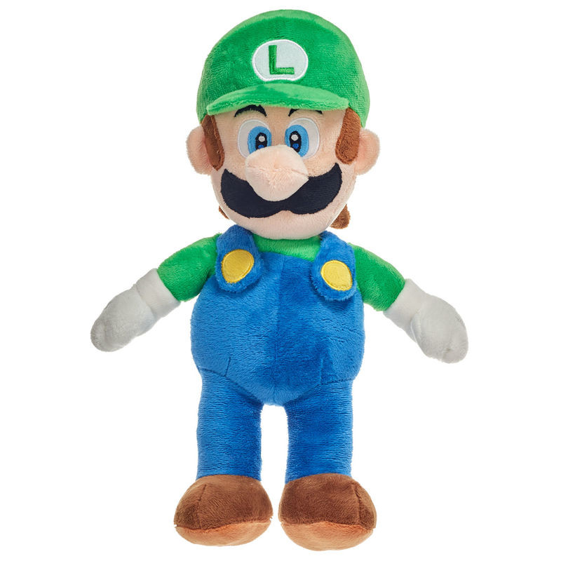 Peluche Luigi Mario Bros soft 38cm - 8425611387111