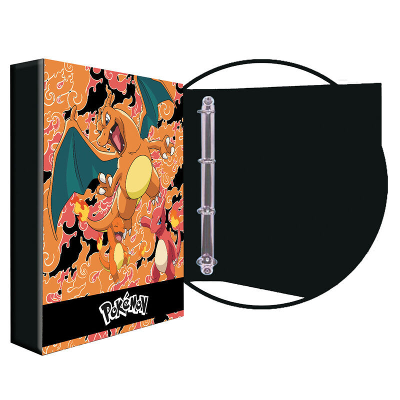 Carpeta A4 anillas Charmander Evolution Pokemon - 8426842094427