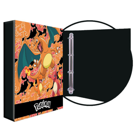 Carpeta A4 anillas Charmander Evolution Pokemon - 8426842094427