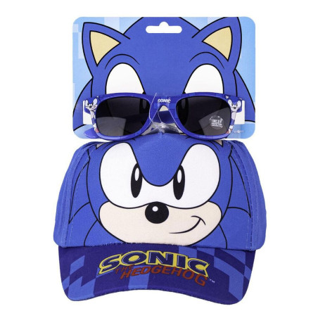 Set gorra + gafas sol Sonic The Hedgehog - 8445484262056