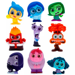 Set 9 figuras Del Reves 2 Doorables Disney Pixar 4cm - 886144448645