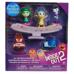 Blister 5 figuras Del Reves 2 Disney Pixar - 886144455070