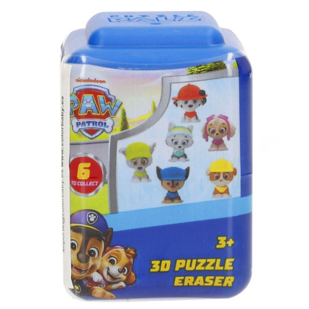 Capsula Puzzle 3D Goma Borrar Palz Patrulla Canina Paw Patrol surtido - 8412842381223