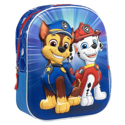 Mochila 3D Patrulla Canina Paw Patrol 31cm - 8445484509908