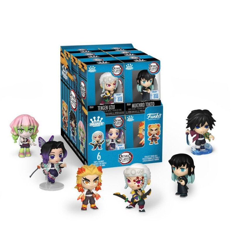 Figura Mini Vinyl Demon Slayer surtido - 889698920414