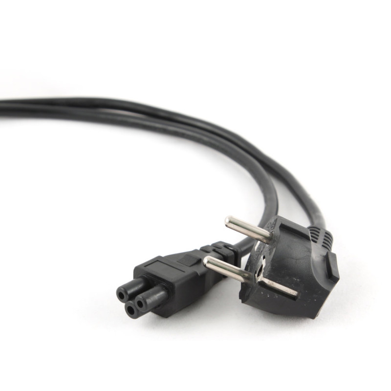 Gembird Cable Alimentacion Trebol 220V. M/H 1.8M (Clavija T - 8716309031936