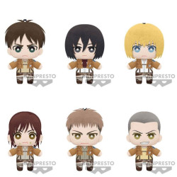 Expositor 9 Peluches Tomonui Series 1 Attack On Titan 15Cm S - 4983164190847