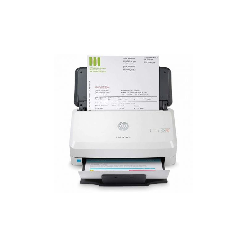 HP Scanjet Pro 2000 s2 Dokumentenscanner 35 S./Min. USB 3.0 ADF Duplex - 0193808948503