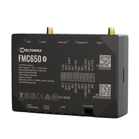 Teltonika FMC650 GPS Tracker - FMC6501TFE01