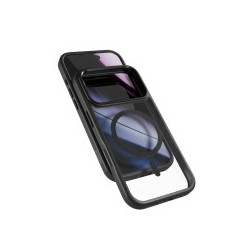 Epico Funda Hero Pro Mag+ iPhone 17 Pro, Transparente con negro - 94110101300001