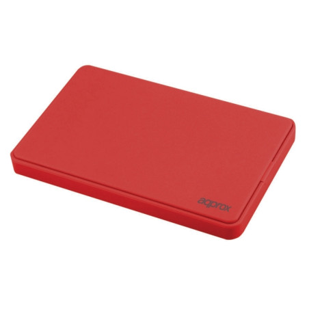 CAJA EXTERNA 2.5" USB 3.0 APPROX APPHDD300B USB 3.0 PARA DISCOS DE 2.5" SATA DE 9.5mm COLOR RED - 8435099527763