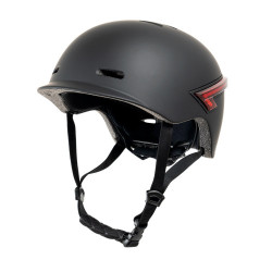 YOUIN CASCO CON LED TRASTERO Y MANDO BLUETOOTH – L NEGRO - MA1015