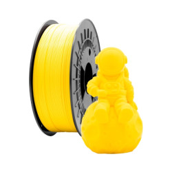 Filamento 3D PETG - Diametro 1.75mm - Bobina 1kg - Color Amarillo - PETG-Yellow