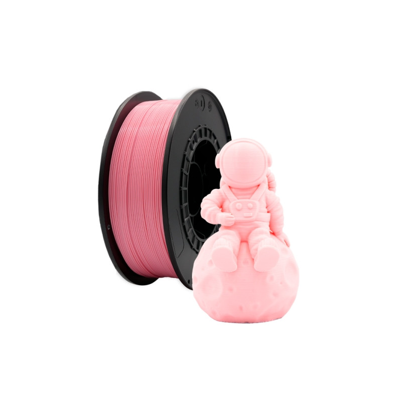 Filamento 3D PLA - Diametro 1.75mm - Bobina 1kg - Color Rosa Crema - PLA-Cream Pink
