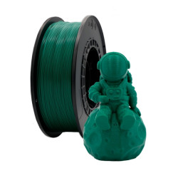 Filamento 3D PLA - Diametro 1.75mm - Bobina 1kg - Color Verde Oscuro - PLA-Dark Green