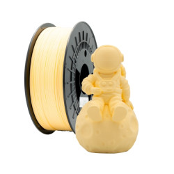 Filamento 3D PLA MATE - Diametro 1.75mm - Bobina 1kg - Color Crema - PLA-MATE-Cream