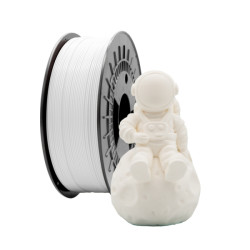Filamento 3D PLA MATE - Diametro 1.75mm - Bobina 1kg - Color Blanco - PLA-MATE-White