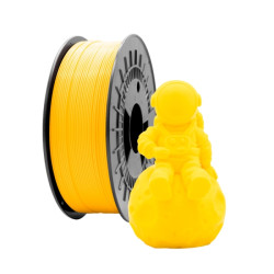 Filamento 3D PLA MATE - Diametro 1.75mm - Bobina 1kg - Color Amarillo - PLA-MATE-Yellow