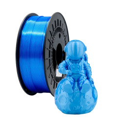 Filamento 3D PLA SILK - Diametro 1.75mm - Bobina 1kg - Color Azul - PLA-SILK-Blue