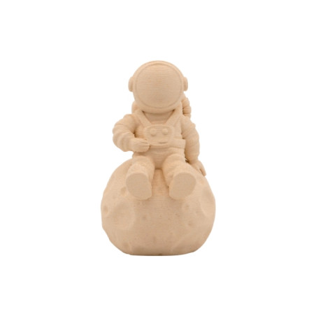 Filamento 3D PLA WOOD - Diametro 1.75mm - Bobina 0.5kg - Color Madera de Acacia - PLA-WOOD-Acacia Wood