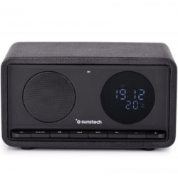 Radio Portátil Sunstech RPBT460/ Negra - RPBT460BK