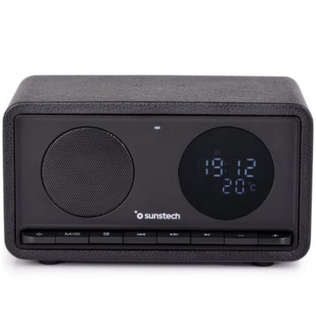Radio Portátil Sunstech RPBT460/ Negra - RPBT460BK