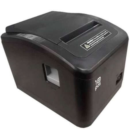 Impresora de Tickets 10POS RP-12NW/ Térmica/ Ancho papel 80mm/ USB-RS232-Ethernet-RJ11-WiFi/ Negra - RP-12NW