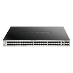 SWITCH GESTIONABLE L3 D-LINK STACKABLE DGS-3130-54S/E 48P SFP+ 2P 10G + 4P 10G SFP+ - DGS-3130-54S/E
