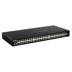 SWITCH GESTIONABLE D-LINK L3 STAKABLE DGS-1520-52/E 48P GIGA + 2P 10G + 2P SFP - DGS-1520-52/E-2