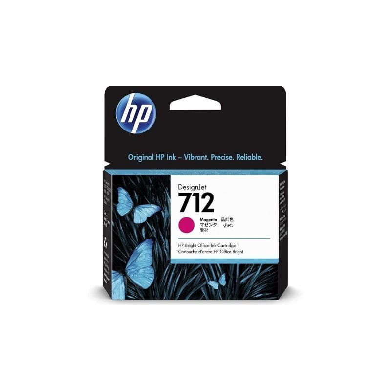 Cartucho de Tinta Original HP nº712/ Magenta - 3ED68A