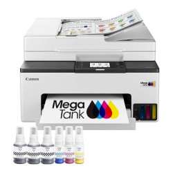 Multifunción inyección canon maxify gx2051 megatank color fax -  a4 -  red -  wifi -  adf -  3 botellas negro - 6171C029-2