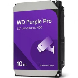 Disco Duro Western Digital WD Purple Pro Surveillance 10TB/ 3.5"/ SATA III/ 512MB - WD102PURP