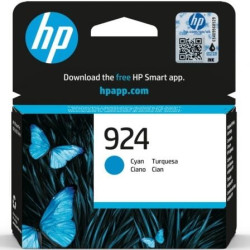 Cartucho de Tinta Original HP nº924/ Cian - 4K0U3NE