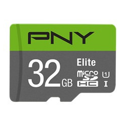 Tarjeta memoria micro secure digital micro sdhc elite pny 32gb clase 10 uhs - i u1 - P-SDU32GU185GW-GE-2