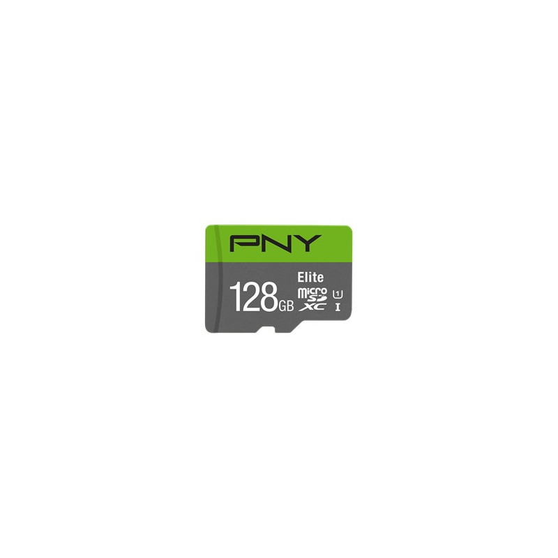 Tarjeta memoria micro sd elite pny 128gb clase 10 uhs - i u1 - P-SDU128V11100EL-GE-2