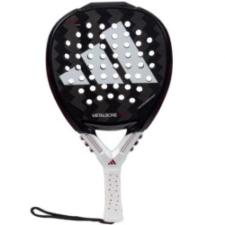 Pala de Pádel Adidas Metalbone HRD+ 2024 (Ale Galan)/ Negra y Blanca - METAL HRD+ 24
