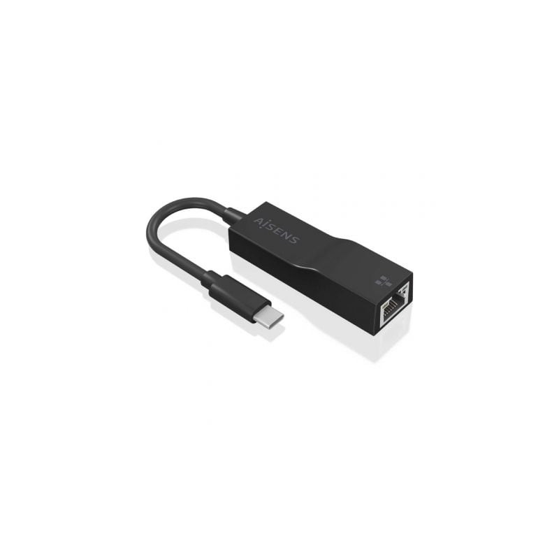 Adaptador USB Tipo-C - RJ45 Aisens A109-0765/ 1000 Mbps - A109-0765