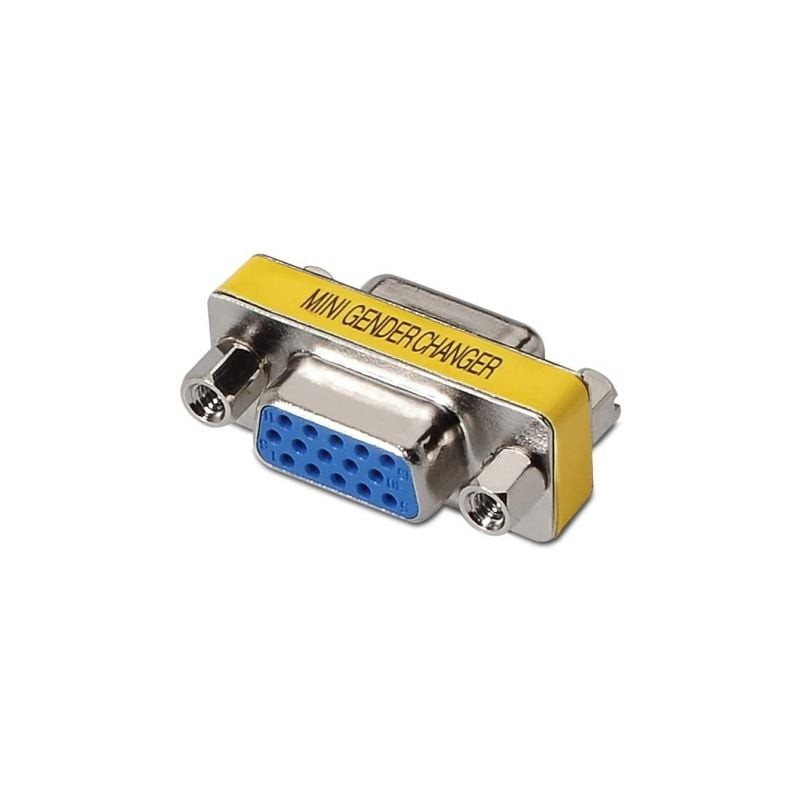 Adaptador Aisens A114-0082/ VGA Hembra - VGA Hembra - A114-0082
