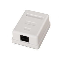 Roseta de Superficie Aisens A139-0301/ Cat.6/ 1 Toma - A139-0301