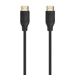 Cable HDMI 2.0 4K Aisens A120-0725/ HDMI Macho - HDMI Macho/ 3m/ Negro - A120-0725