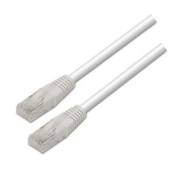 Cable de Red RJ45 UTP Aisens A133-0196 Cat.5e/ 50cm/ Blanco - A133-0196