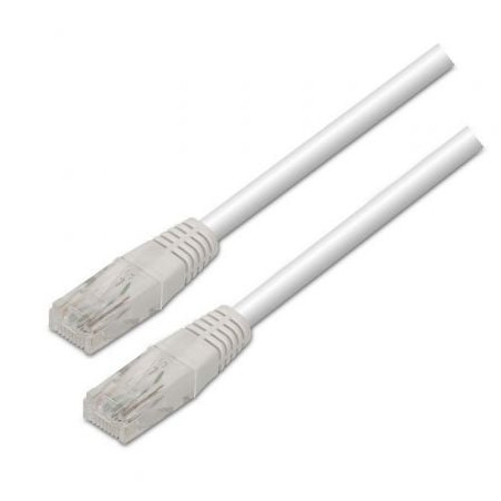 Cable de Red RJ45 UTP Aisens A133-0196 Cat.5e/ 50cm/ Blanco - A133-0196