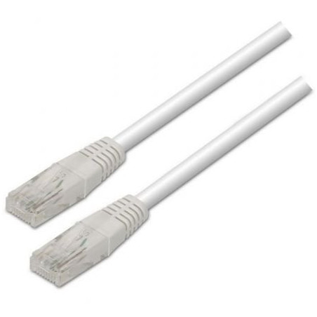 Cable de Red RJ45 UTP Aisens A133-0200 Cat.5e/ 5m/ Blanco - A133-0200