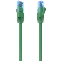 Cable de Red RJ45 AWG26 CCA UTP Aisens A135-0809 Cat.6/ 1m/ Verde - A135-0809
